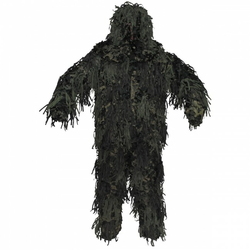 MFH Ghillie Jackal maskirni komplet, woodland