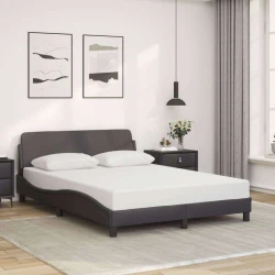 Okvir za krevet Dover sivi 120x200 cm od umjetne kože