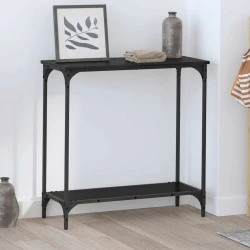 Konzolna stolica Crni hrast 75 x 30.5 x 75 cm Konstruirano drvo