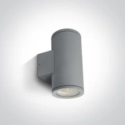 ZIDNA SVJETILJKA 2xGU10 35W IP54 SIVA
