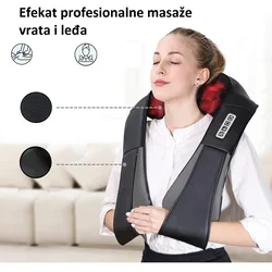 Šijacu masažer za sve delove tela, Crni