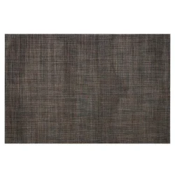 4-piece placemat set, 45 x 30 cm, Black/Brown