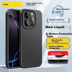 Pisen Maska za mobilni telefon iPhone 16 Pro Max, Crna