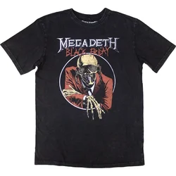 Megadeth Majica Black Friday Stone Wash Unisex Charcoal Grey 2XL