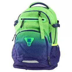 Play Školski ranac za dečake Sunset Apollo 251, 41x31x21cm, Zeleno - plavi