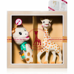 SOPHIE LA GIRAFE Set glodalica i zvečka Sophiesticated 12