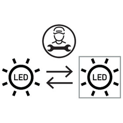 Leuchten Direkt 15391-60 - LED prigušiva stropna svetiljka RITUS LED/20W/230V