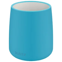 ČAŠA ZA OLOVKE KERAMIČKA OKRUGLA FI-8,5XH10,8CM COSY LEITZ 53290061 PLAVA