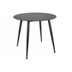 Miza Detroit 871 (Črni marmor) Črni marmor, Črna, 76cm, Keramika, Kovina