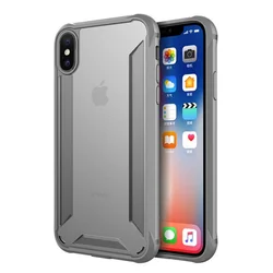 Maska Shell za iPhone XS Max, Siva