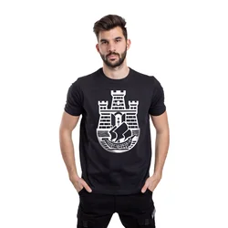 011Shop Muška majica kratkih rukava BGD, Crna
