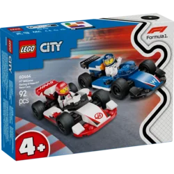 Lego City F1 Williams racing i Haas F1 formule 60464, Uzrast 4+