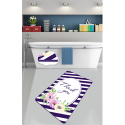 Conceptum Hypnose Prostirka za kupatilo 80x100cm Šarena