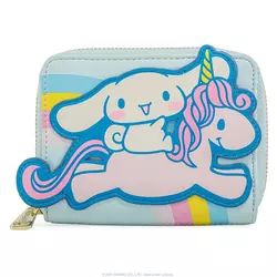 LOUNGEFLY Sanrio Cinnamaroll Unicorn Zip Around Wallet