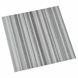 Samoljepljive Pločice za Pod Siva i crna 30,5 x 30,5 cm 20 kom.