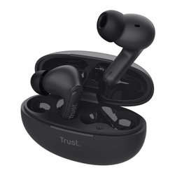 TRUST Bežične slušalice Trust Yavi Bluetooth ENC Earbuds, Bubice, Crne