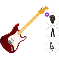 SX SST57+ /HSS Basic SET Candy Apple Red Električna kitara
