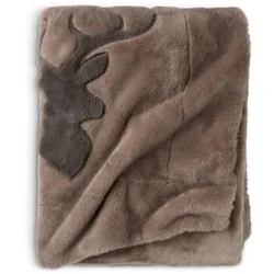 XMAS THR LOKI 130x170 faux fur brown