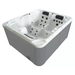 OASIS zunanji masažni bazen Sanotechnik SPA10, bel