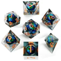 shumee Komplet 7 tekočih kock RPG Dice Masters Eyes