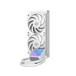 ID-Cooling vodno hlajenje za CPU - DX240 MAX BELA (35,2 dB; maks. 144,41 m3/h; 2x12 cm, bela)