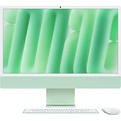 Apple 2024 iMac All-in-One Desktop Computer with M4 chip with 10-core CPU and 10-core GPU: Built for Apple Intelligence, 24-inch Retina Display, 24GB Unified Memory, 512GB SSD Storage; Green