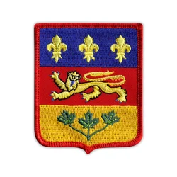 shumee Našitek grba Quebeca - Prišiven - Vezen našitek/značka/emblem