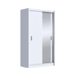 Wardrobe SABRINA 150x215 cm bela