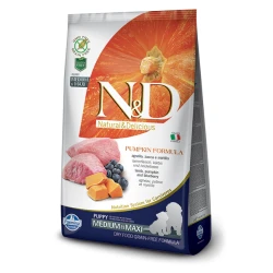 N&D Bundeva hrana štence - Jagnjetina i borovnica (Puppy, Medium & Maxi) 2.5kg