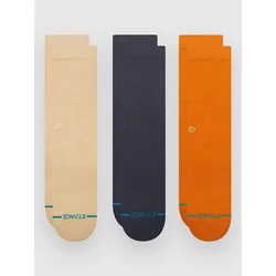 Stance Icon 3 Pack Socks sand