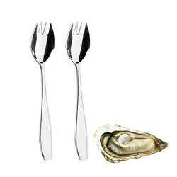 Brandani Set vilic za ostrige 16,5cm/2 kos/inox