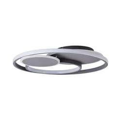 Brilliant - LED prigušiva plafonska svetiljka RUNDA LED/50W/230V 3000-6500K crna + daljinski upravljač