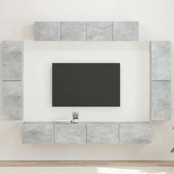 TV ormar 8 pcs Betonski sivi