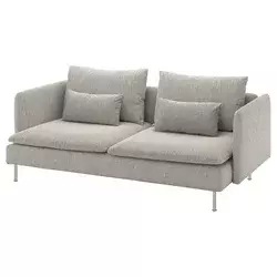 SÖDERHAMN Sofa trosed, Viarp bež/smeđa