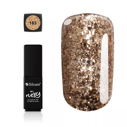 Flexy Hybrid Gel-Glamour 163 Trajni gel lak za nokte UV i LED | SILCARE | Kozmo