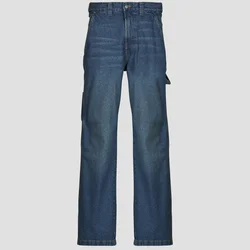 Dickies STEVENSVILLE CARPENTER DENIM KHAKI TINTED BLUE Modra