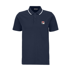 FILA Majica LEITMERITZ  mornarska / rdeča / bela