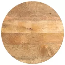 Stolna ploča O 50 x 3,8 cm okrugla od masivnog drva manga