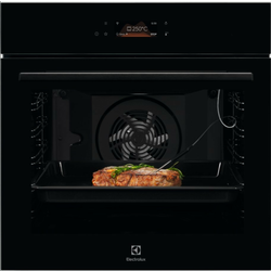 Electrolux KOEBP39Z 800 Ugrađena pirolitička pećnica za potpomognuto kuhanje sa ventilatorom, crna