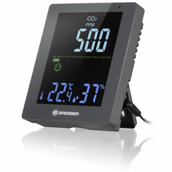 Bresser CO2 Air Quality Monitorr grey