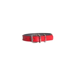 ALEXA LEATHER Ogrlica za pse Lux, 30mm, Crvena