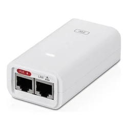 Ubiquiti Power supply 24V 0.5A Gigabit with PoE injector, POE-24-12W-G-WH