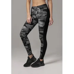 Womens Camo Stripe darkcamo/blk leggings