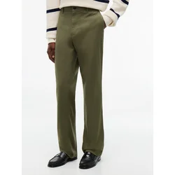 TOMMY HILFIGER Chino hlače DOVER zelena