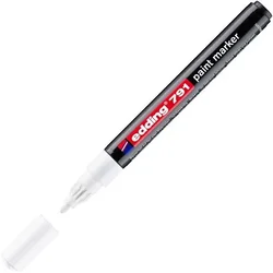 MARKER PERMANENTNI LAKIRAJUĆI 1-2MM EDDING 791 BIJELI