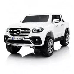 Licencirani automobil na akumulator - Mercedes - Benz X Class 4 x 4 Dvosed - Beli ( SM-26303B )