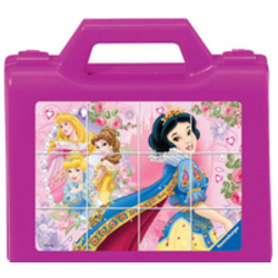 RAVENSBURGER sestavljanka iz kock Disney Princeske, 12-delna