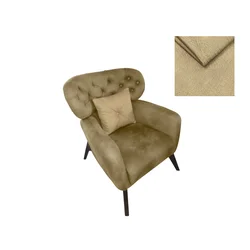 Hrast Fotelja Tesla Bari 102, 80 x 80 x 90cm, Bež