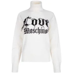 Love Moschino Ženski džemper WSD3611X1518-A00, Beli