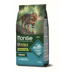 Monge BWilld Hrana za odrasle mačke, Meso inćuna, 1.5kg